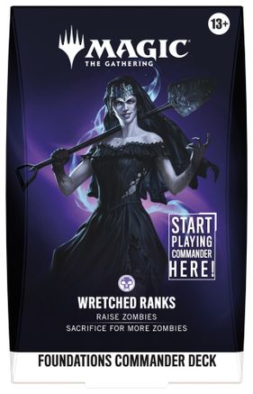 MAGIC: THE GATHERING - Foundations Commander Deck - Wretched Ranks