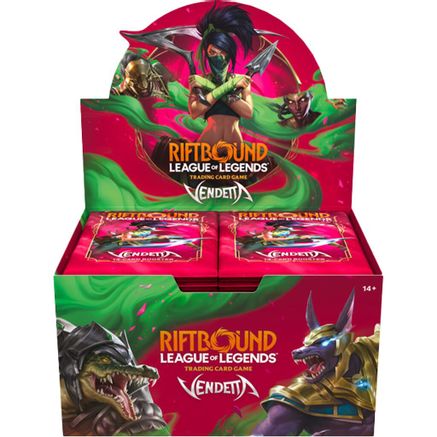 RIFTBOUND : LEAGE OF LEGENDS : Vendetta - Booster Display (Preorder)