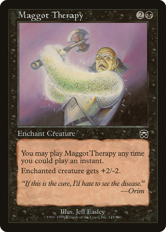 MAGIC: THE GATHERING  - Maggot Therapy (MMQ-145) - Mercadian Masques