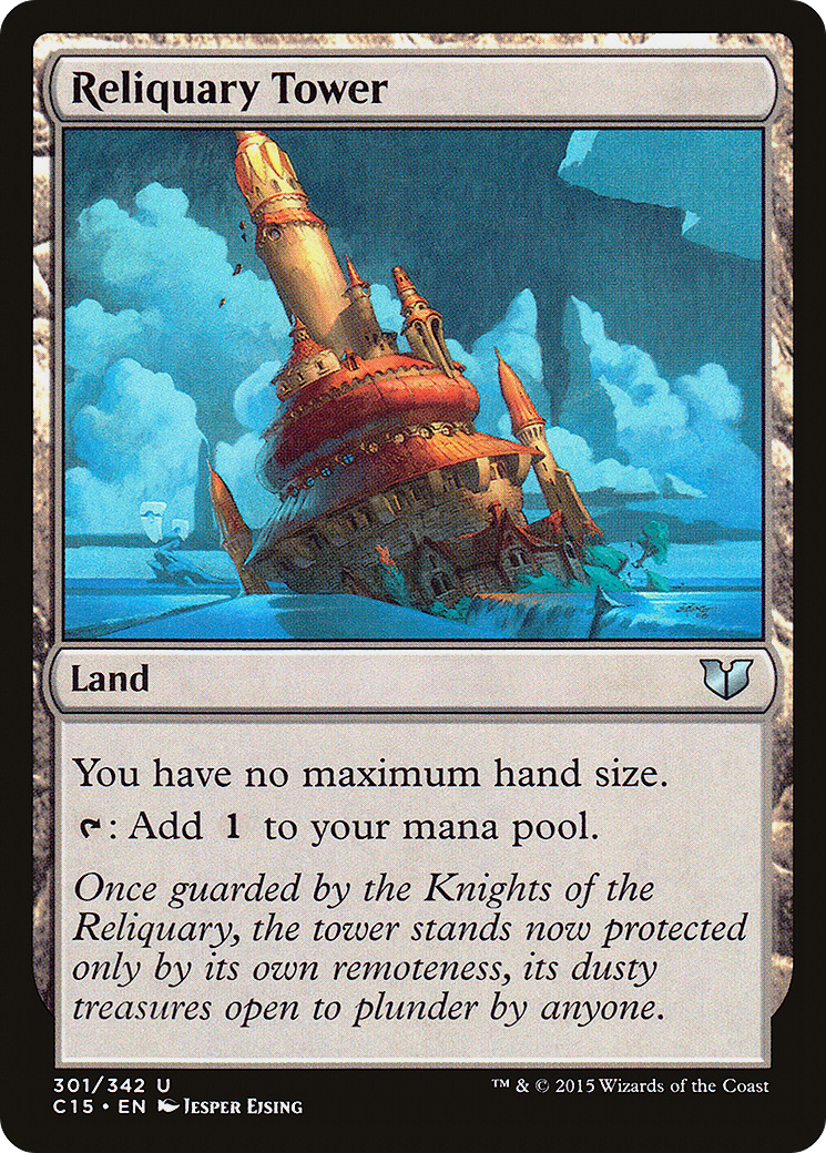 MAGIC: THE GATHERING  - Reliquary Tower (C15-301) - Commander 2015