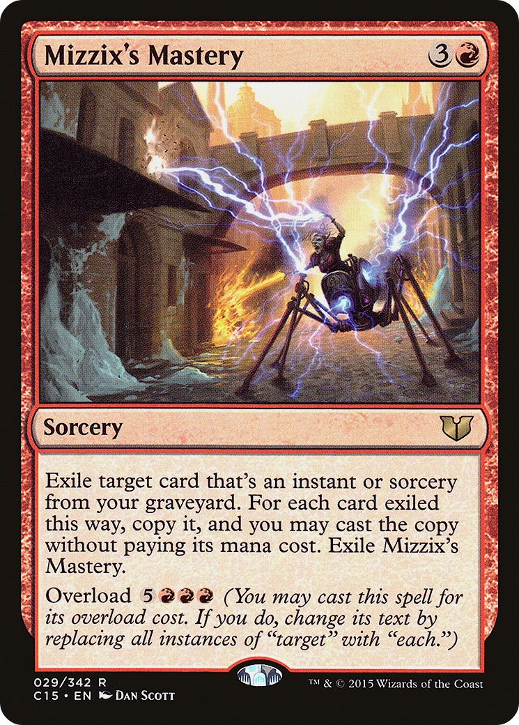 MAGIC: THE GATHERING  - Mizzix's Mastery (C15-029) - Commander 2015
