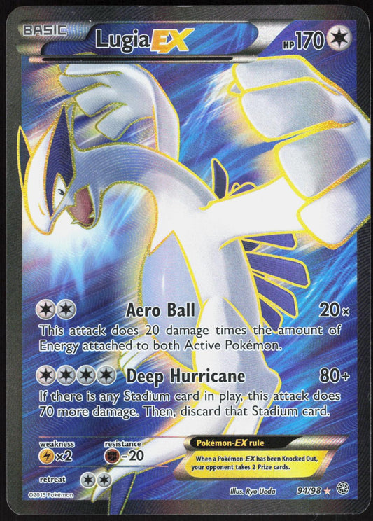 LUGIA EX 94/98 ANCIENT ORIGINS POKEMON ULTRA RARE MP
