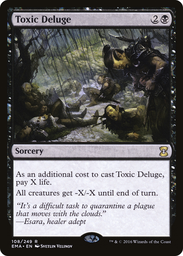 MAGIC: THE GATHERING  - Toxic Deluge (EMA-108) - Eternal Masters