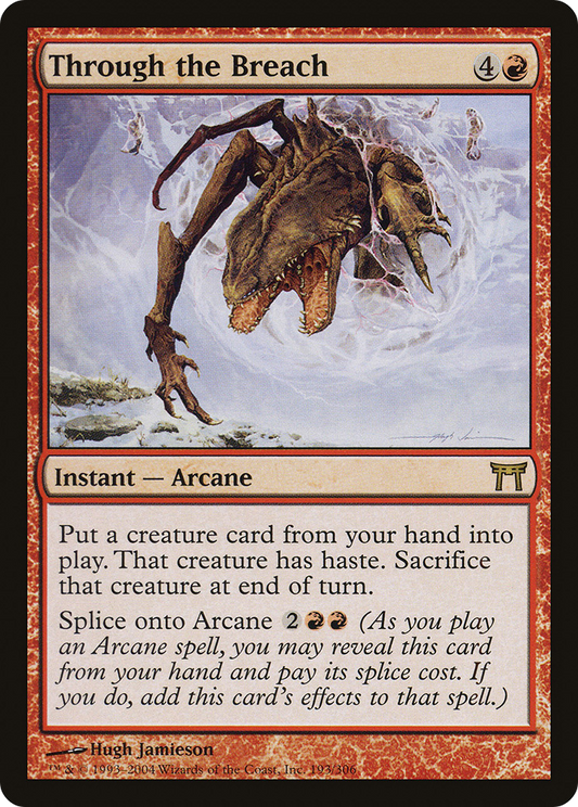 MAGIC: THE GATHERING  - Through the Breach (CHK-193) - Champions of Kamigawa