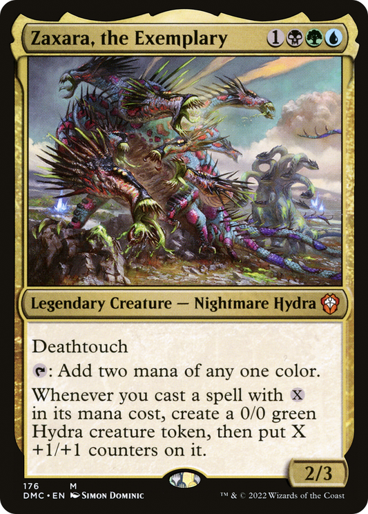 MAGIC: THE GATHERING  - Zaxara, the Exemplary (DMC-176) - Dominaria United Commander