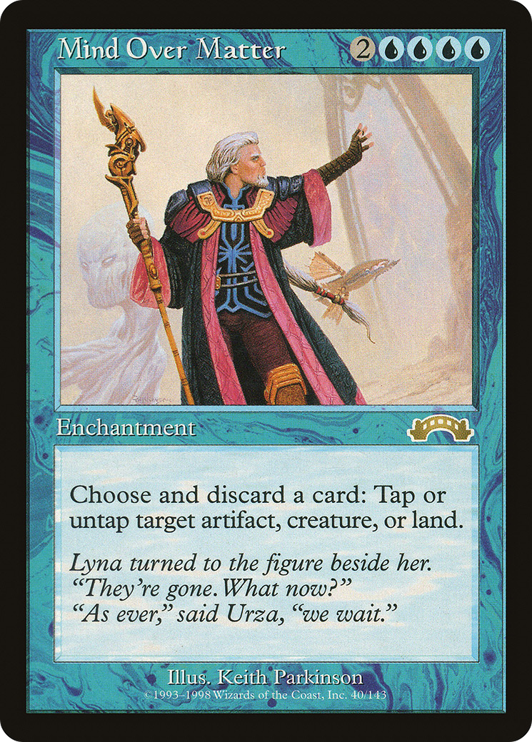 MAGIC: THE GATHERING  - Mind Over Matter (EXO-040) - Exodus