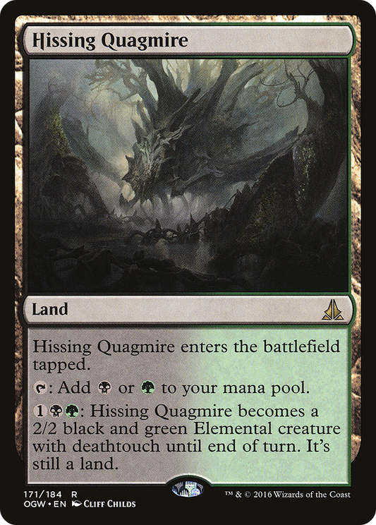 MAGIC: THE GATHERING  - Hissing Quagmire (OGW-171) - Oath of the Gatewatch