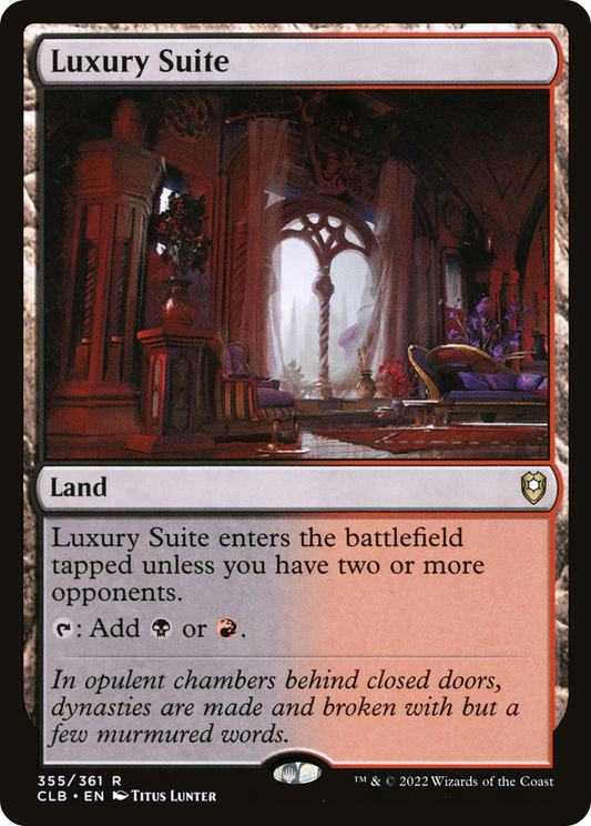 MAGIC: THE GATHERING  - Luxury Suite (CLB-355) - Commander Legends: Battle for Baldur's Gate