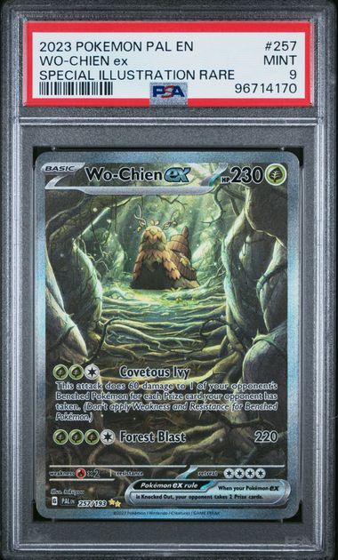 POKEMON TCG - WO-CHIEN EX 257/193 POKEMON PSA 9 PALDEA EVOLVED