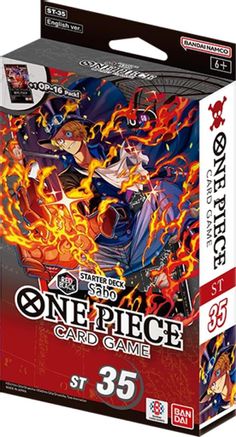 ONE PIECE TCG - Starter Deck 35: RED/BLACK Sabo