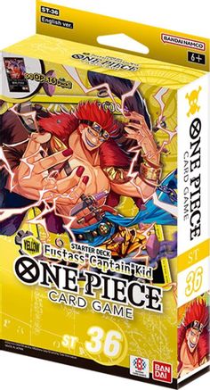 ONE PIECE TCG - Starter Deck 36: YELLOW Eustass”Captain”Kid