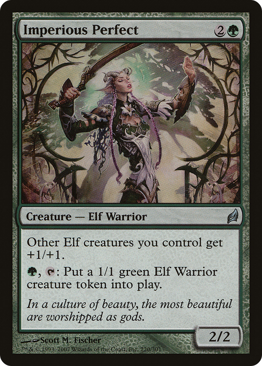 MAGIC: THE GATHERING  - Imperious Perfect (LRW-220) - Lorwyn