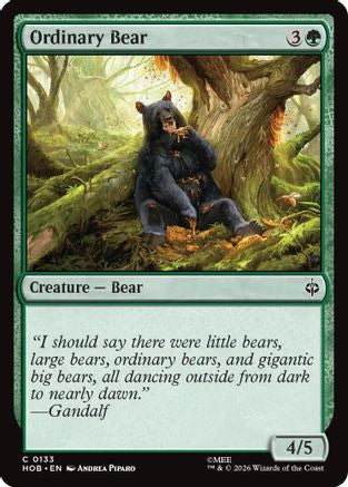 MAGIC: THE GATHERING  - Ordinary Bear (HOB-133) - The Hobbit