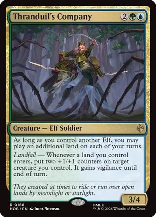MAGIC: THE GATHERING  - Thranduil's Company (HOB-168) - The Hobbit