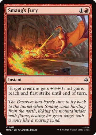 MAGIC: THE GATHERING  - Smaug's Fury (HOB-111) - The Hobbit