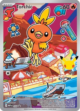 POKEMON TCG - Torchic 056 ME Mega Evolution Promo - Promo
