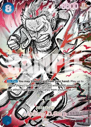 ONE PIECE TCG - Monkey.D.Garp (OP12 OP12-056 The Worlds Strongest Warriors - Super Rare