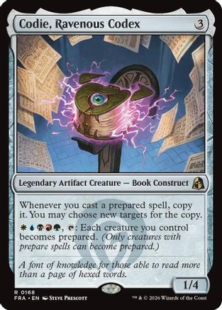 MAGIC: THE GATHERING  - Codie, Ravenous Codex (FRA-168) - Reality Fracture Foil