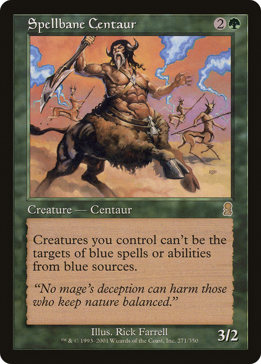 MAGIC: THE GATHERING  - Spellbane Centaur (ODY-271) - Odyssey Foil