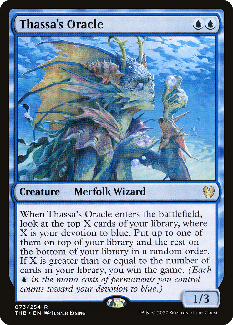 MAGIC: THE GATHERING  - Thassa's Oracle (THB-073) - Theros Beyond Death