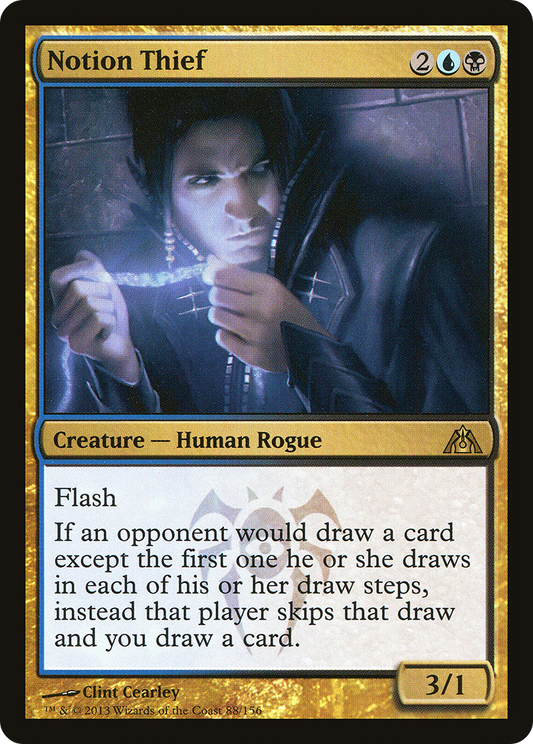 MAGIC: THE GATHERING  - Notion Thief (DGM-088) - Dragon's Maze Foil
