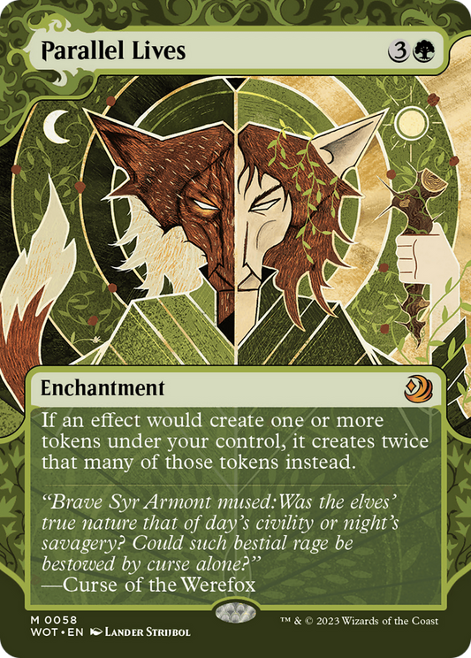 MAGIC: THE GATHERING  - Parallel Lives (WOT-058) - Wilds of Eldraine: Enchanting Tales: (Showcase) (Borderless)