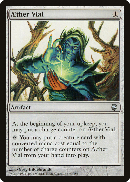 MAGIC: THE GATHERING  - Aether Vial (DST-091) - Darksteel