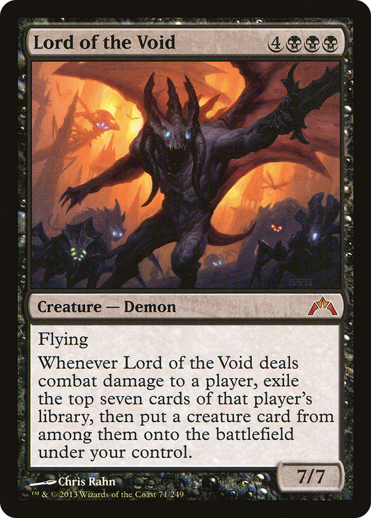 MAGIC: THE GATHERING  - Lord of the Void (GTC-071) - Gatecrash
