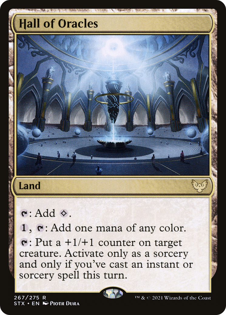 MAGIC: THE GATHERING  - Hall of Oracles (STX-267) - Strixhaven: School of Mages Foil