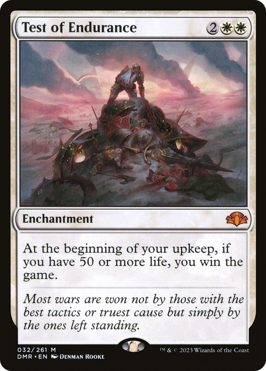 MAGIC: THE GATHERING  - Test of Endurance (DMR-032) - Dominaria Remastered