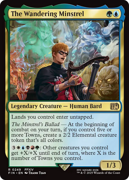 MAGIC: THE GATHERING  - The Wandering Minstrel (FIN-249) - FINAL FANTASY