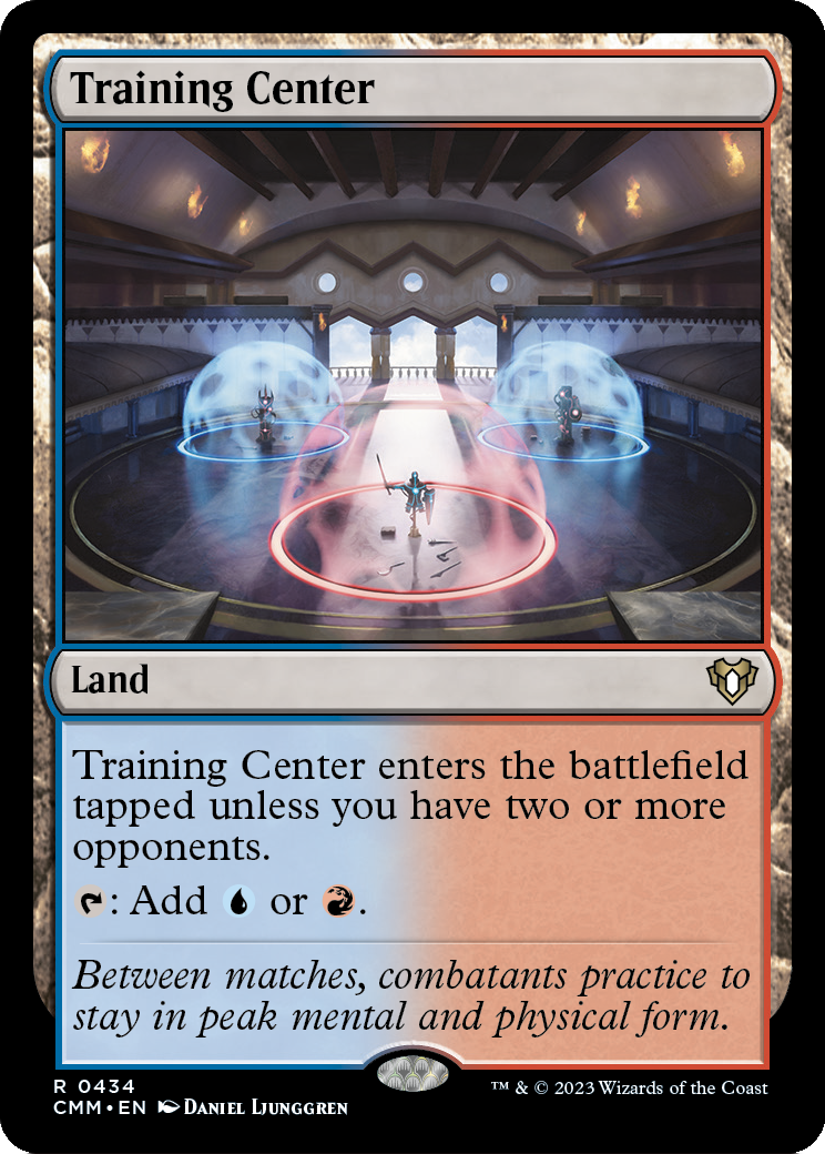 MAGIC: THE GATHERING  - Training Center (CMM-434) - Commander Masters