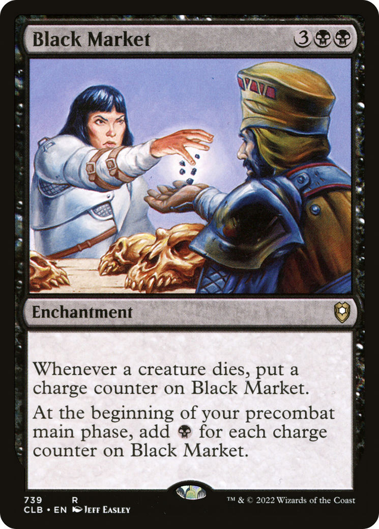 MAGIC: THE GATHERING  - Black Market (CLB-739) - Commander Legends: Battle for Baldur's Gate