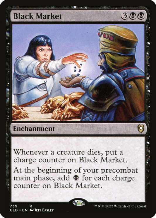 MAGIC: THE GATHERING  - Black Market (CLB-739) - Commander Legends: Battle for Baldur's Gate