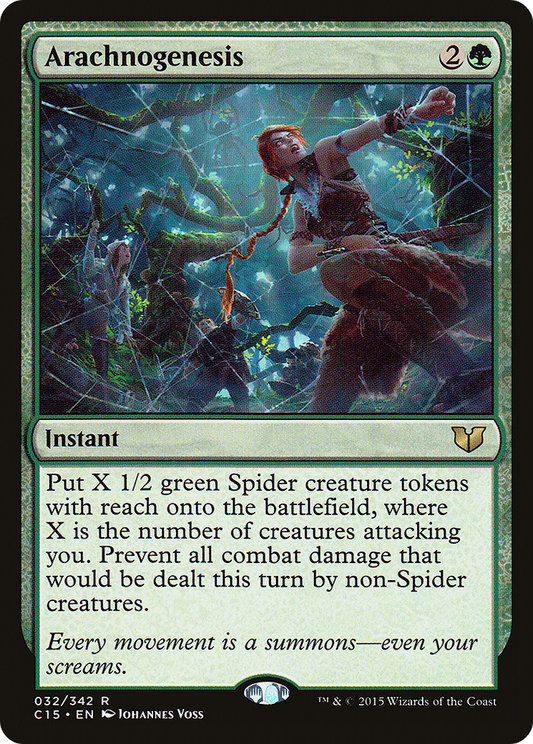 MAGIC: THE GATHERING  - Arachnogenesis (C15-032) - Commander 2015