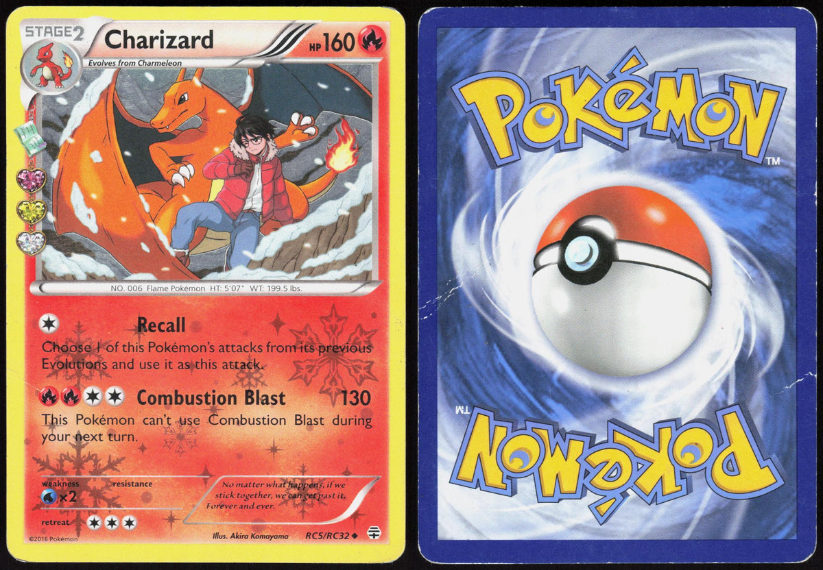 CHARIZARD RC5/RC32 GENERATIONS POKEMON UNCOMMON HOLO HP