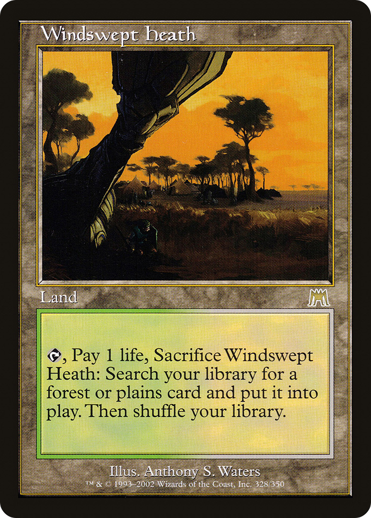 MAGIC: THE GATHERING  - Windswept Heath (ONS-328) - Onslaught Foil