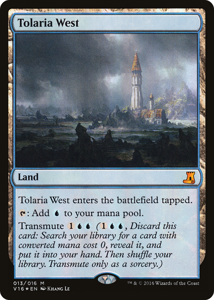 MAGIC: THE GATHERING  - Tolaria West (V16-013) - From the Vault: Lore Foil