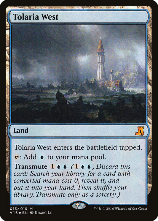 MAGIC: THE GATHERING  - Tolaria West (V16-013) - From the Vault: Lore Foil