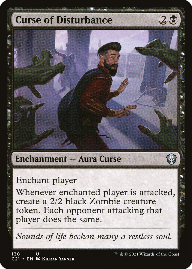 MAGIC: THE GATHERING  - Curse of Disturbance (C21-138) - Commander 2021