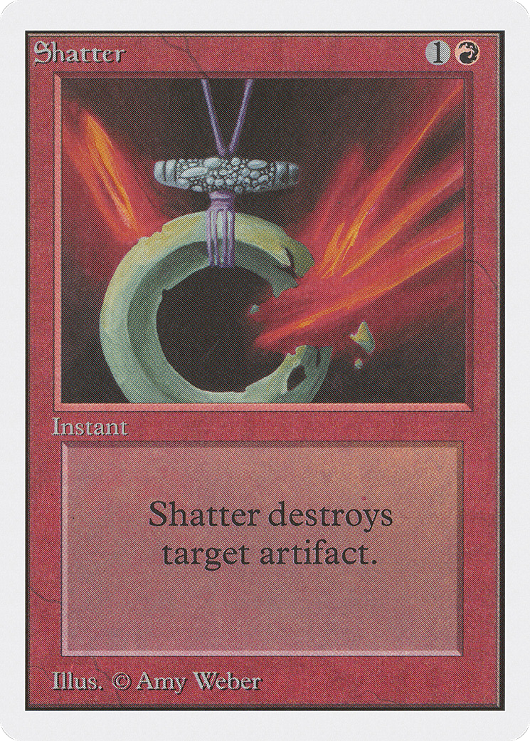 MAGIC: THE GATHERING  - Shatter (2ED-174) - Unlimited Edition