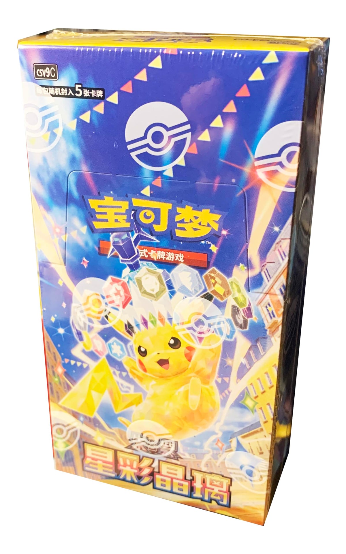 Pokemon TCG: Stellar Crystal Slim Booster Box CSV9C (S-Chinese)