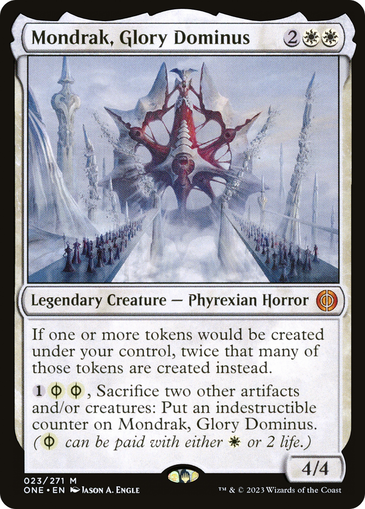 MAGIC: THE GATHERING  - Mondrak, Glory Dominus (ONE-023) - Phyrexia: All Will Be One