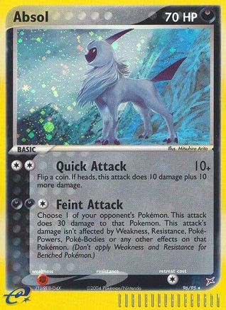 POKEMON TCG - Absol 096 Team Magma vs Team Aqua - Secret Rare