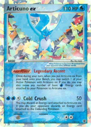 POKEMON TCG - Articuno ex 114 FireRed & LeafGreen - Secret Rare
