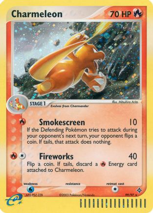 POKEMON TCG - Charmeleon 099 Dragon - Secret Rare
