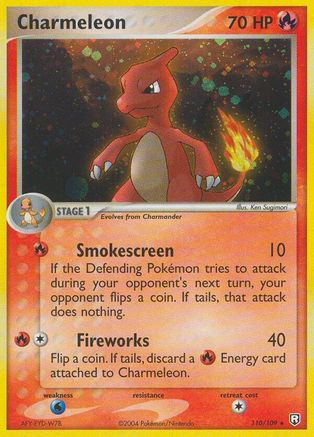 POKEMON TCG - Charmeleon 110 Team Rocket Returns - Secret Rare