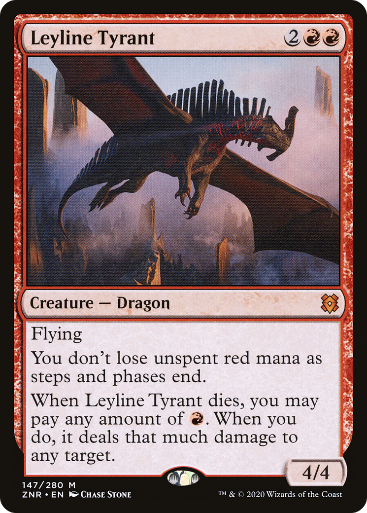 MAGIC: THE GATHERING  - Leyline Tyrant (ZNR-147) - Zendikar Rising