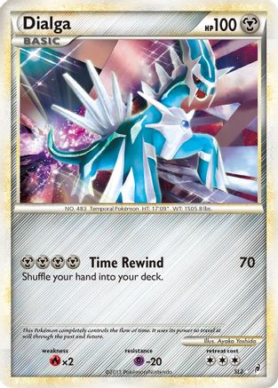POKEMON TCG - Dialga (Shiny) SL2 Call of Legends - Shiny Holo Rare