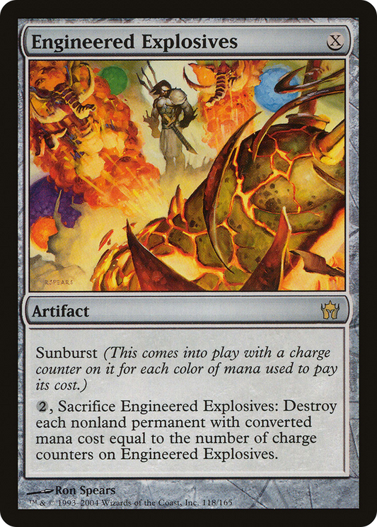 MAGIC: THE GATHERING  - Engineered Explosives (5DN-118) - Fifth Dawn